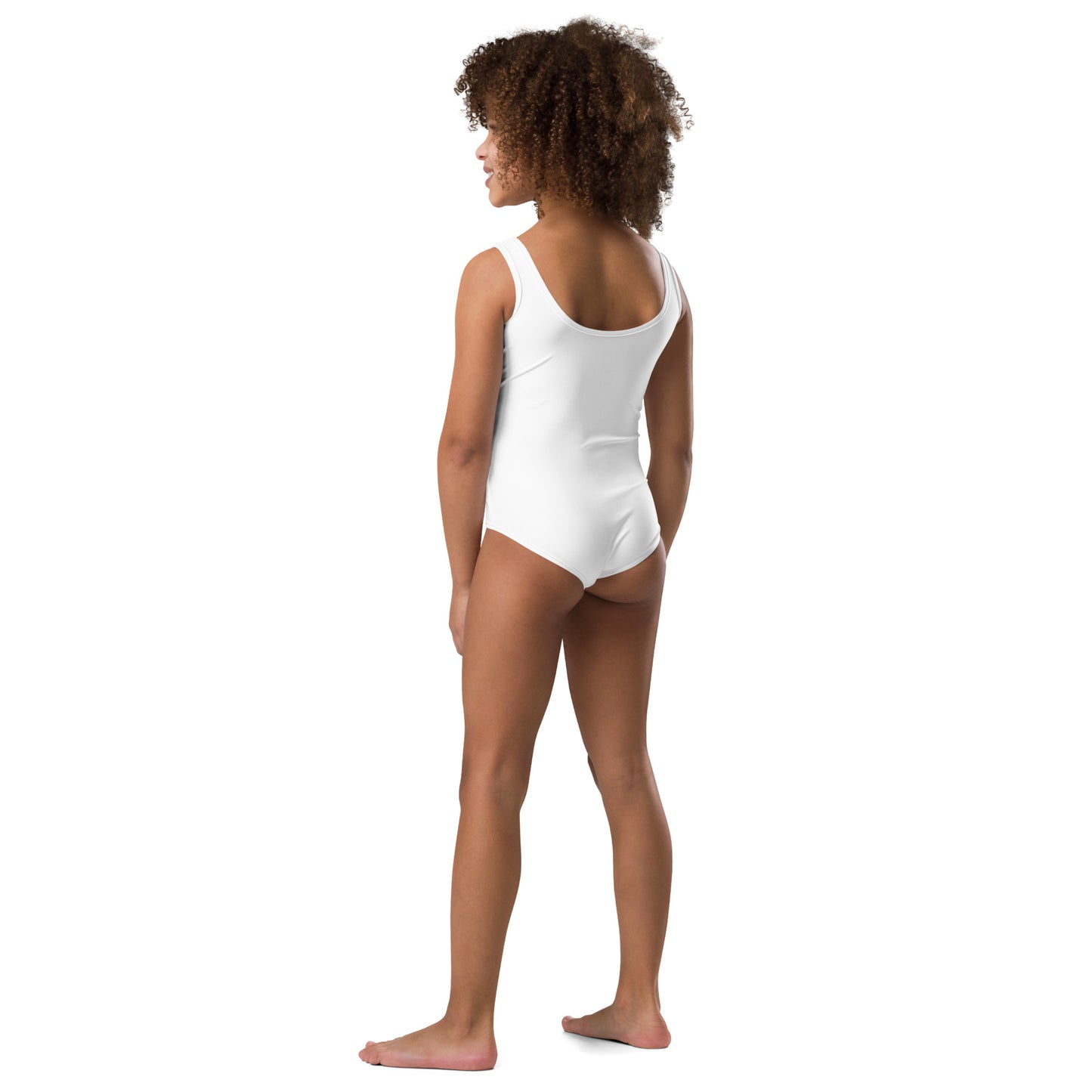 Faith Over Fear All-Over Print Kids Swimsuit