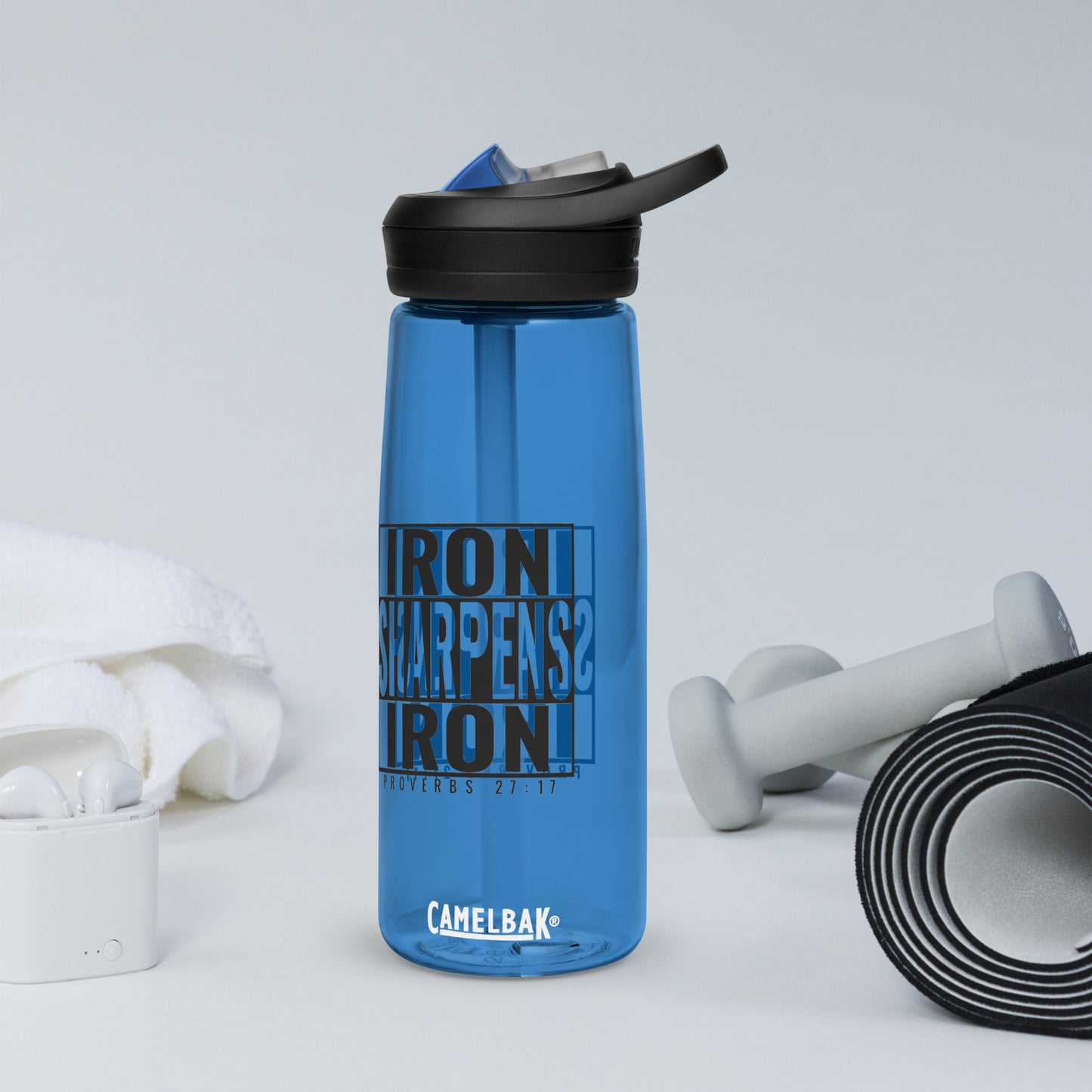 Iron Sharpens Iron Sports water bottle