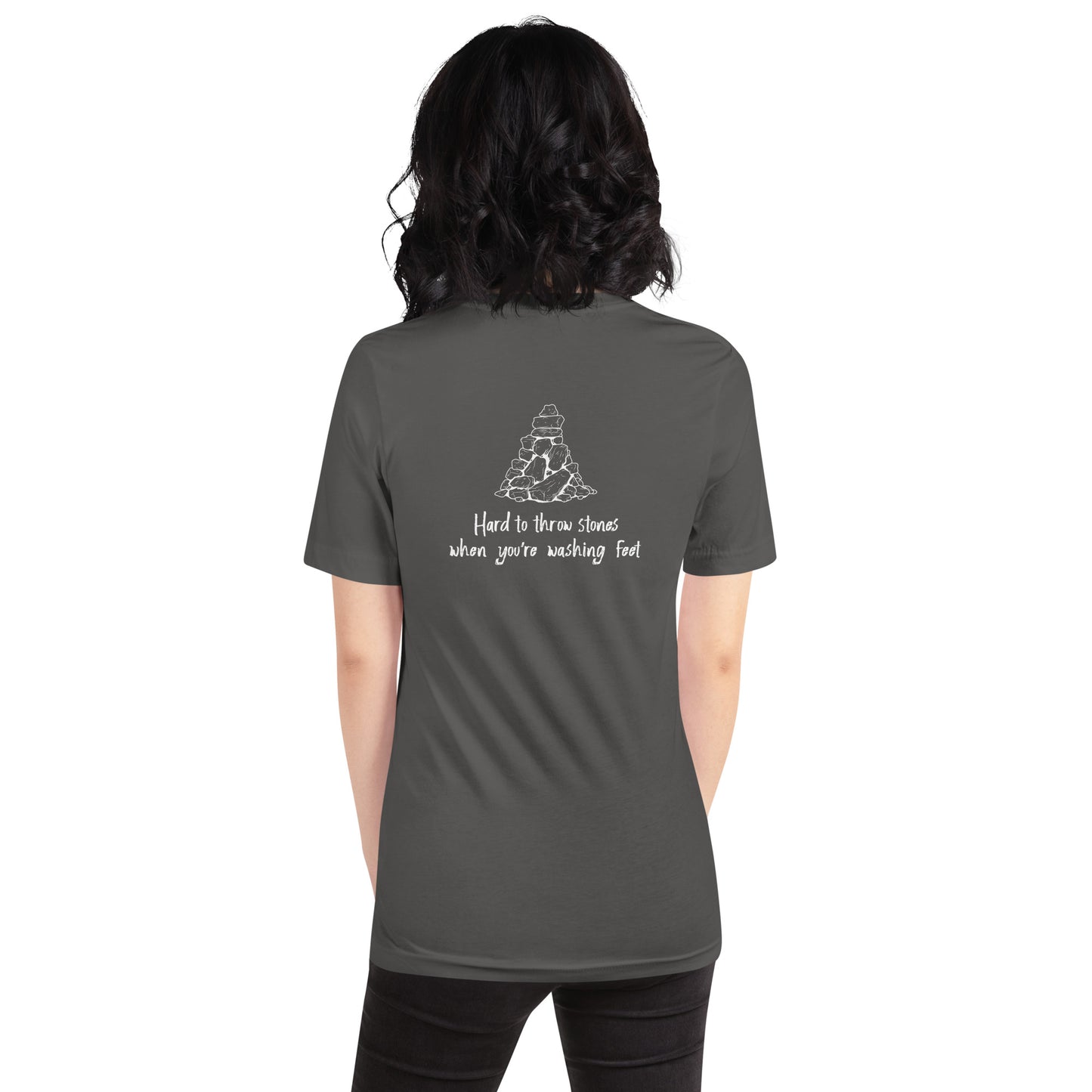 Hard To Throw Stones Unisex T-shirt