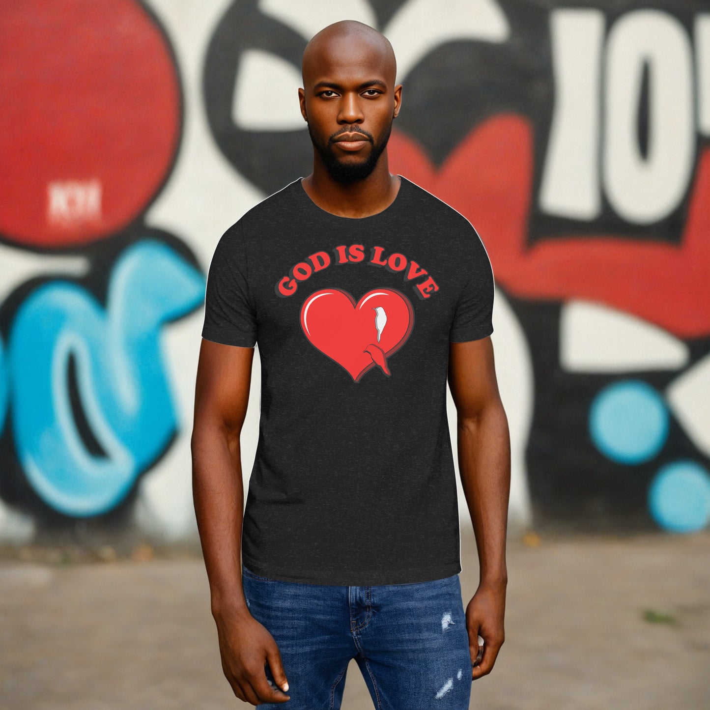 God Is Love We Fight Monsters Disciple's Armor Unisex t-shirt