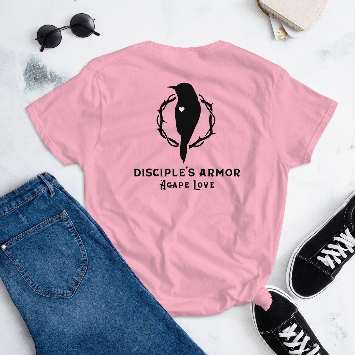 Psalm 46:5 God is In Her Women's Short Sleeve Shirt