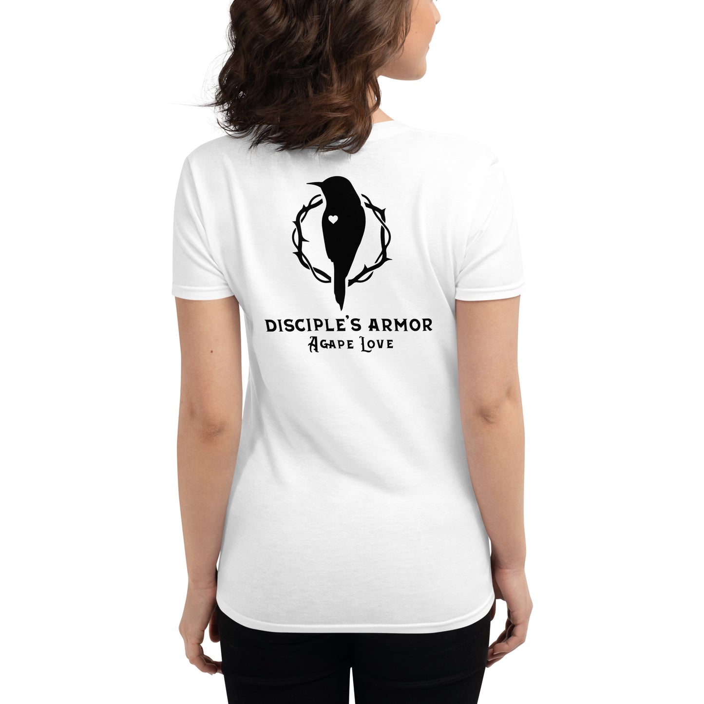 Proverbs 31:10 More Than Many Jewels Women's Short Sleeve Shirt