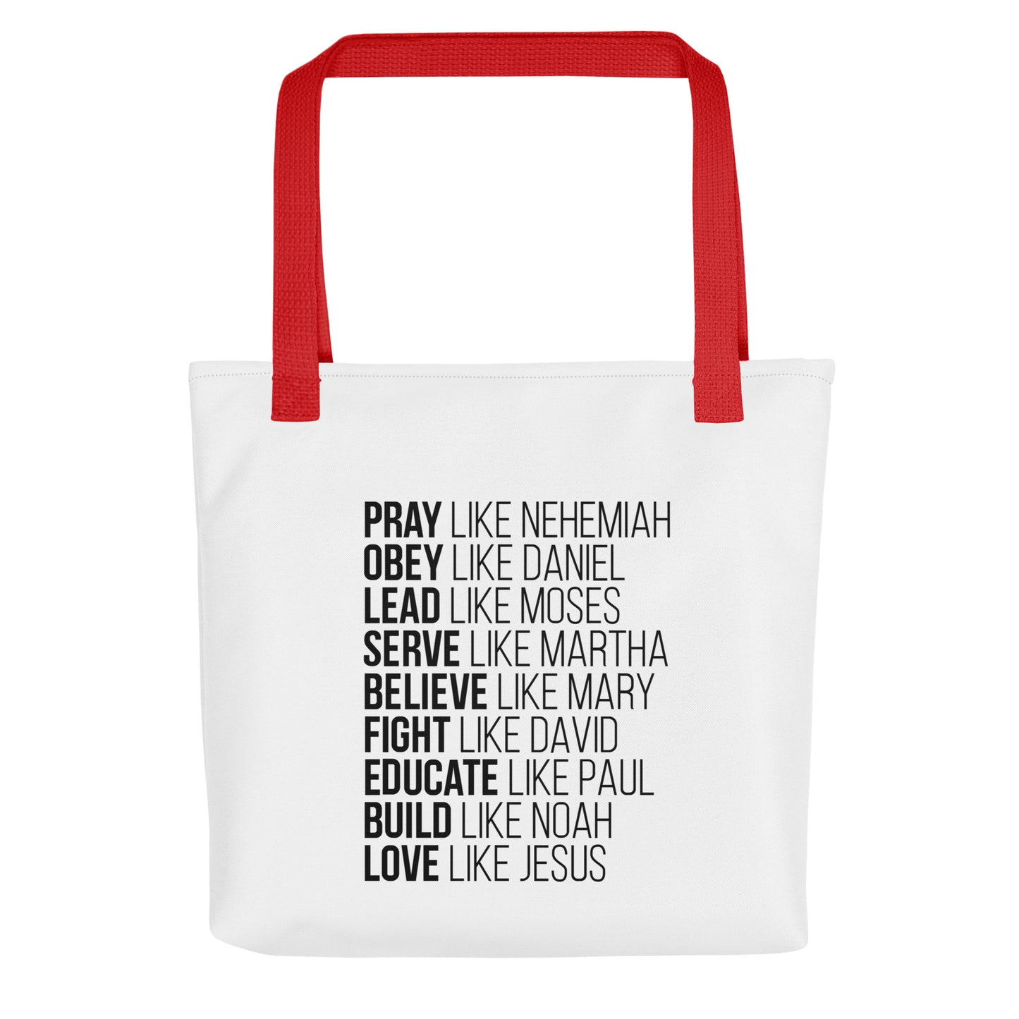 Characters of the Bible Unisex t-shirt Tote bag