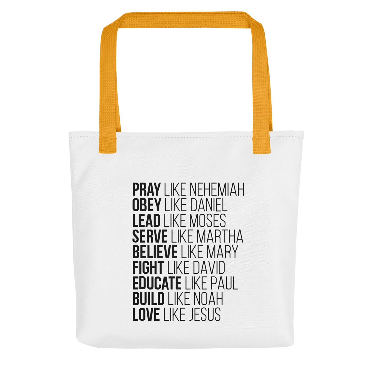 Characters of the Bible Unisex t-shirt Tote bag