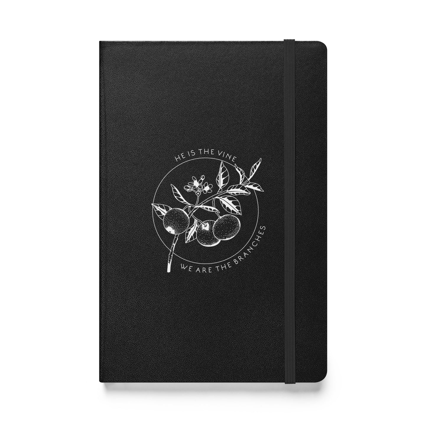 John 15:1 Vine and Branches Hardcover bound notebook