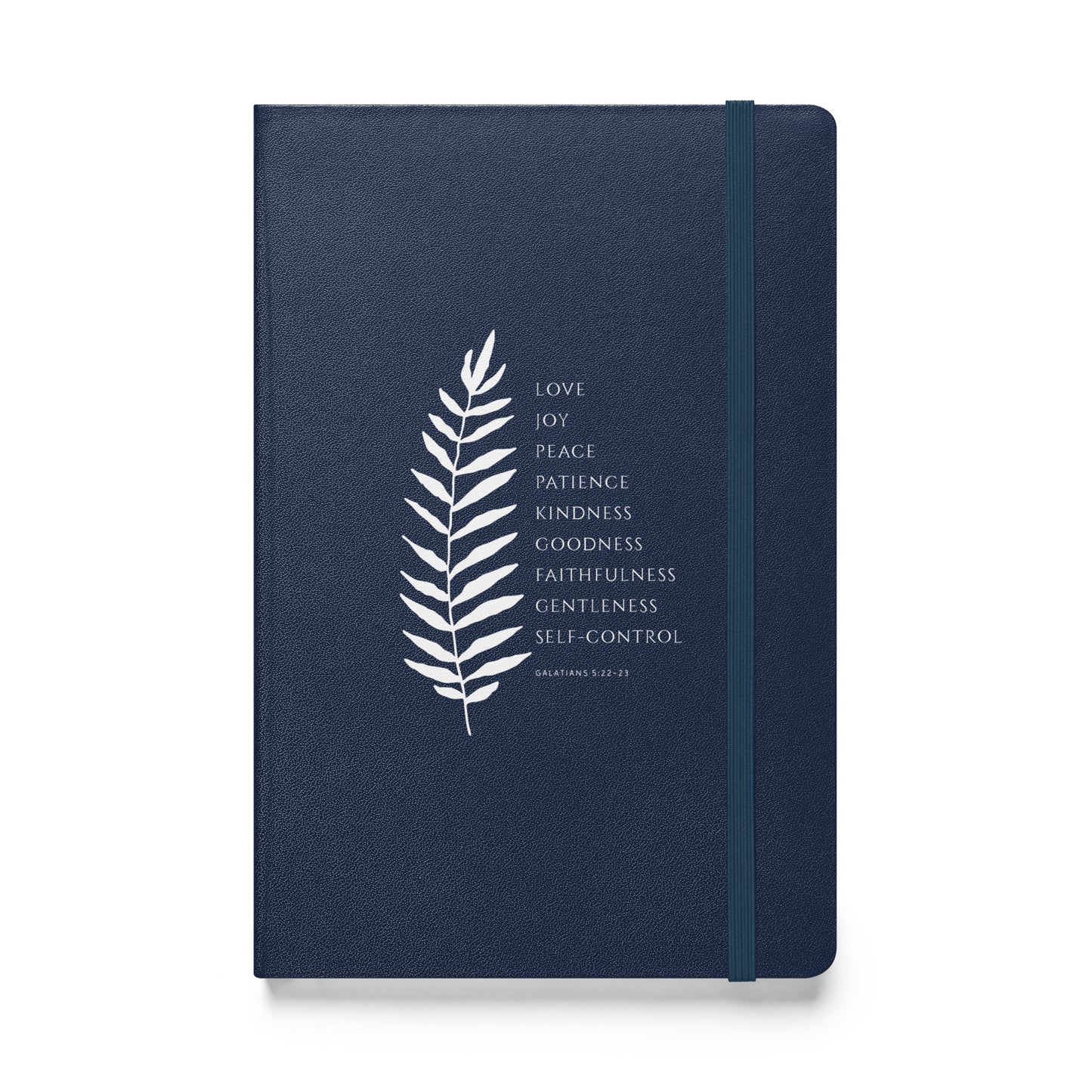 Galatians 5:22-23 Fruit of the Spirit  Hardcover Bound Notebook