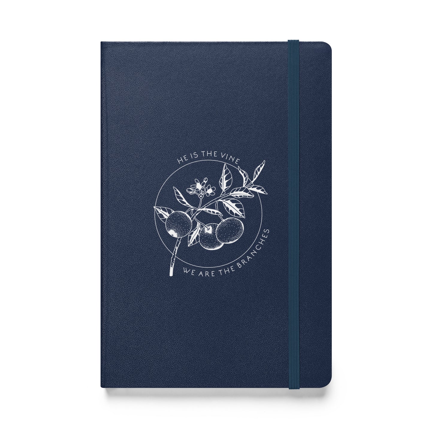 John 15:1 Vine and Branches Hardcover bound notebook