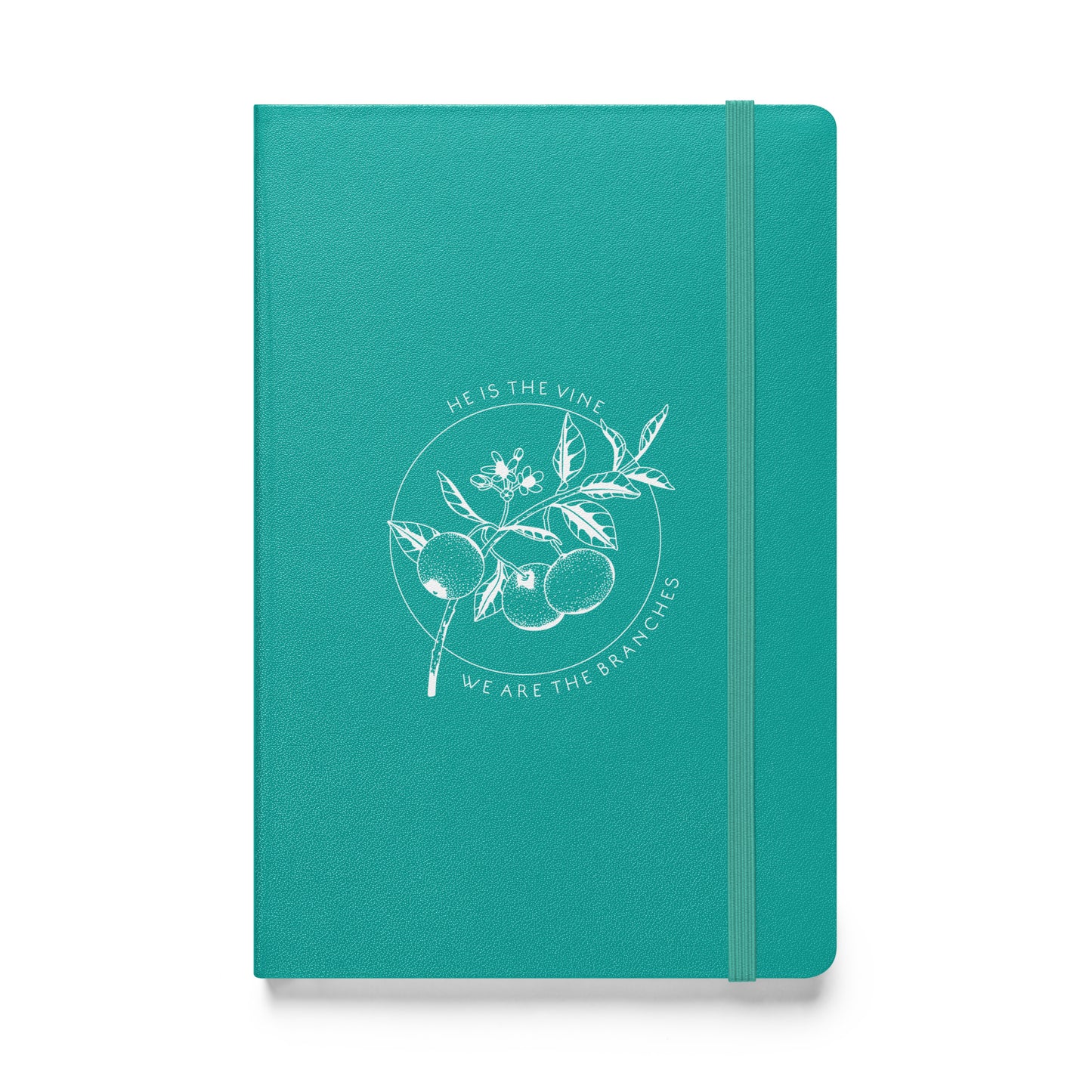 John 15:1 Vine and Branches Hardcover bound notebook