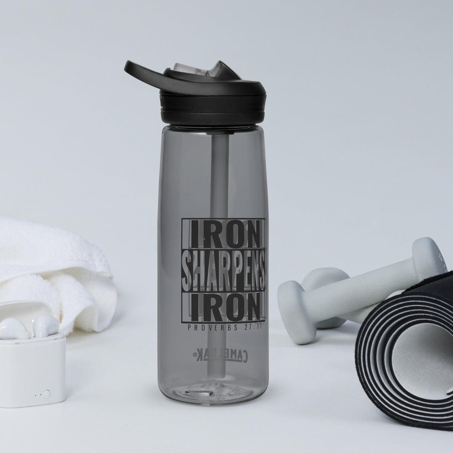 Iron Sharpens Iron Sports water bottle