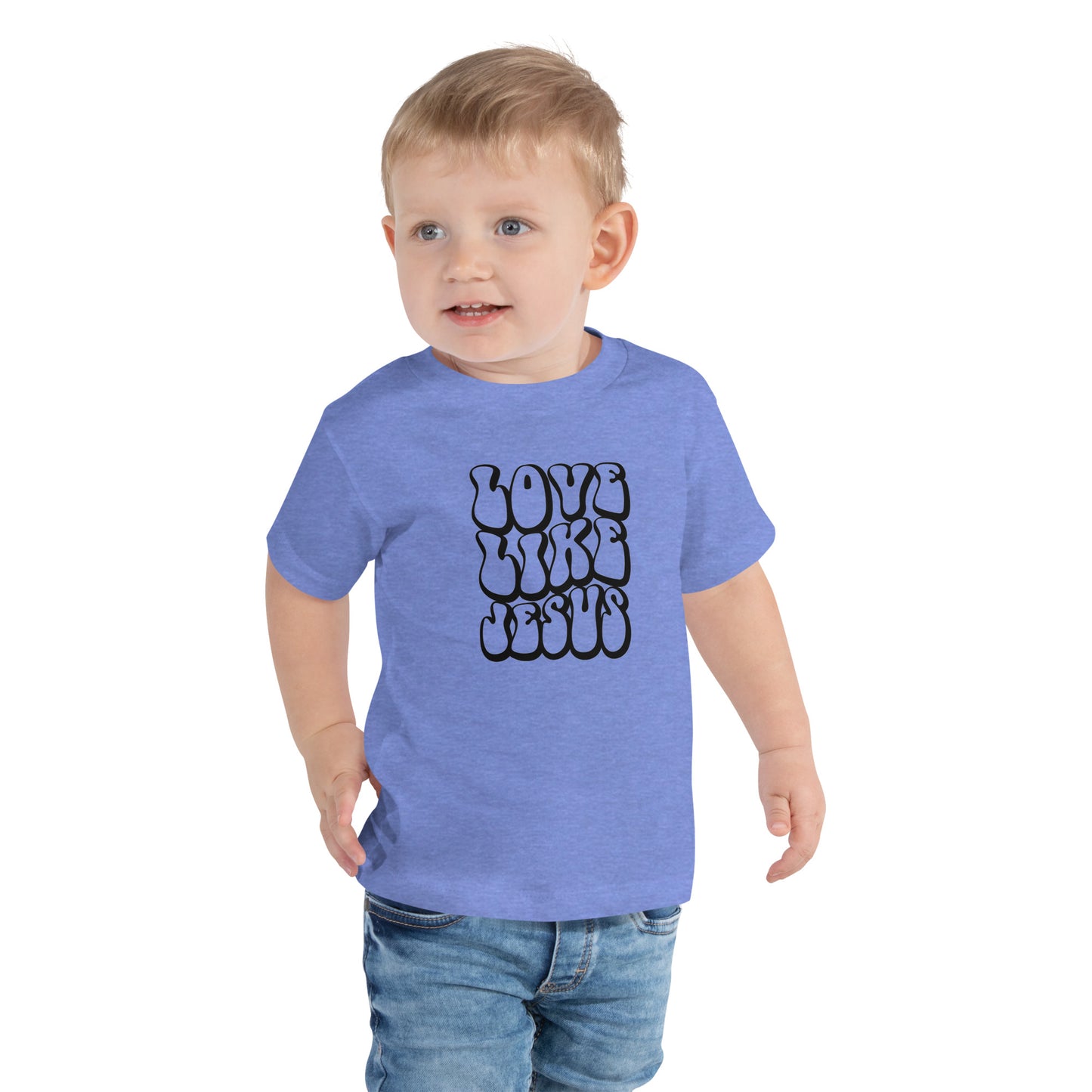 Love Like Jesus Toddler Short Sleeve Tee