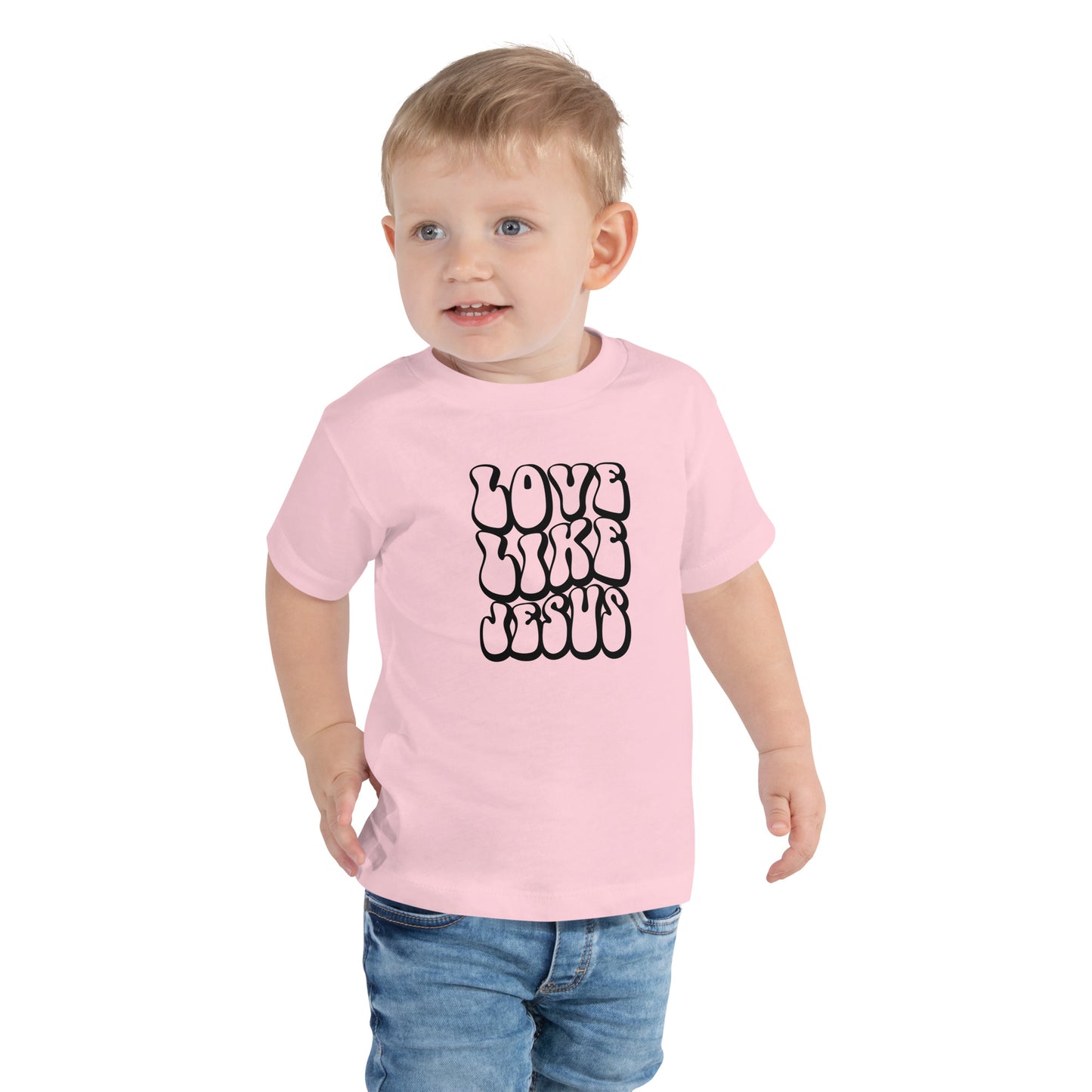 Love Like Jesus Toddler Short Sleeve Tee