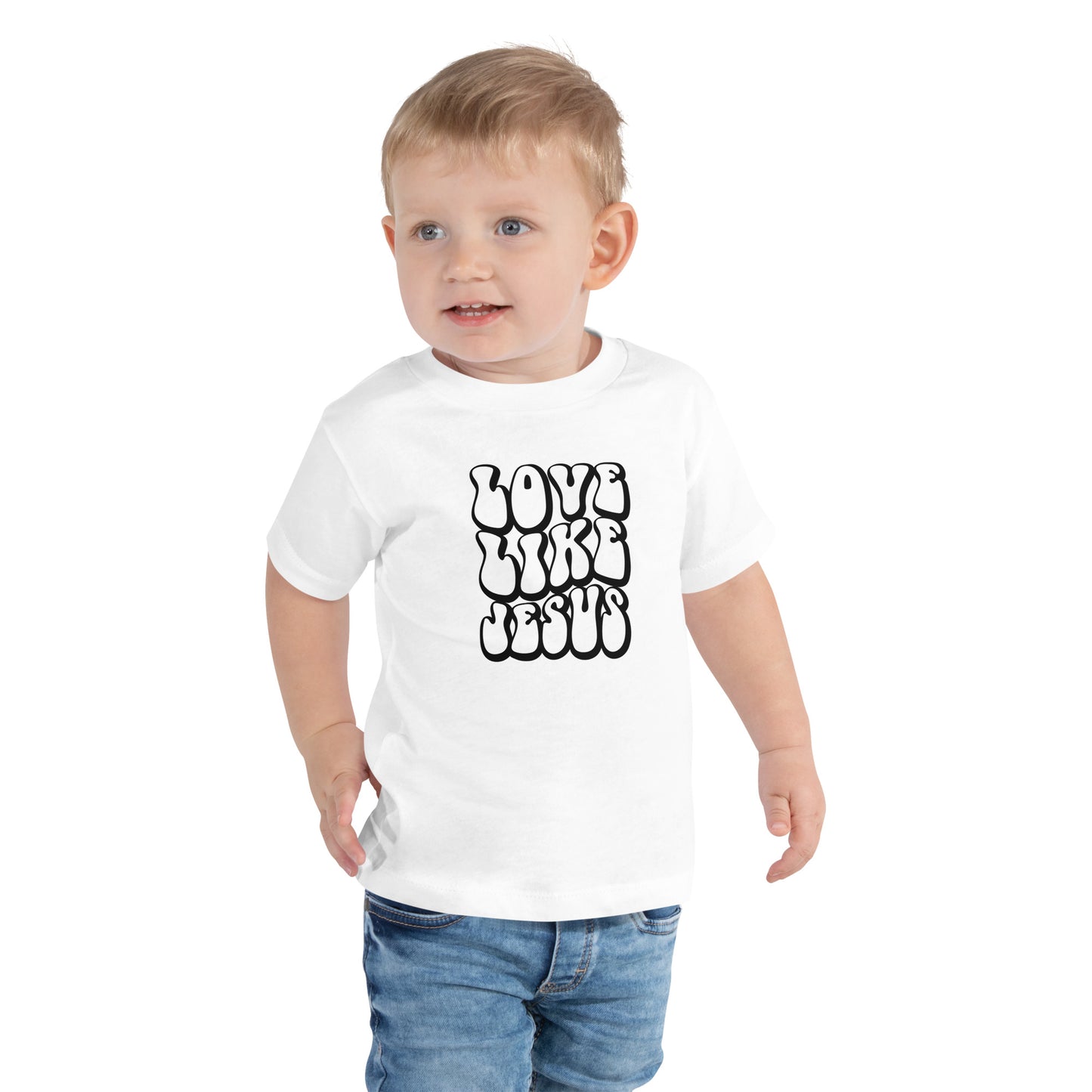 Love Like Jesus Toddler Short Sleeve Tee