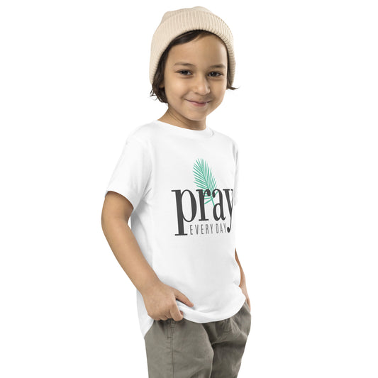 Pray Everyday Toddler Short Sleeve Tee