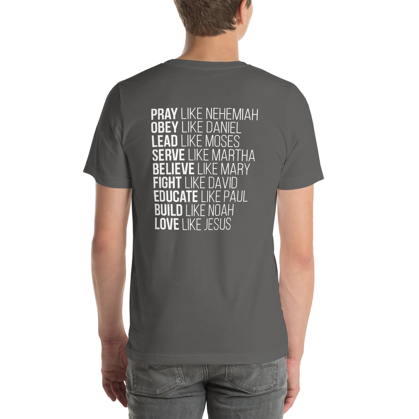 Characters of the Bible Unisex t-shirt