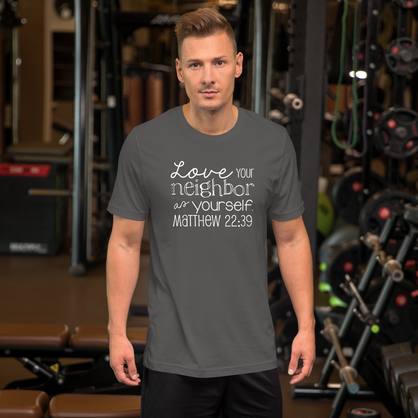 Luke 10:27 Love Your Neighbor as Yourself Unisex T-shirt