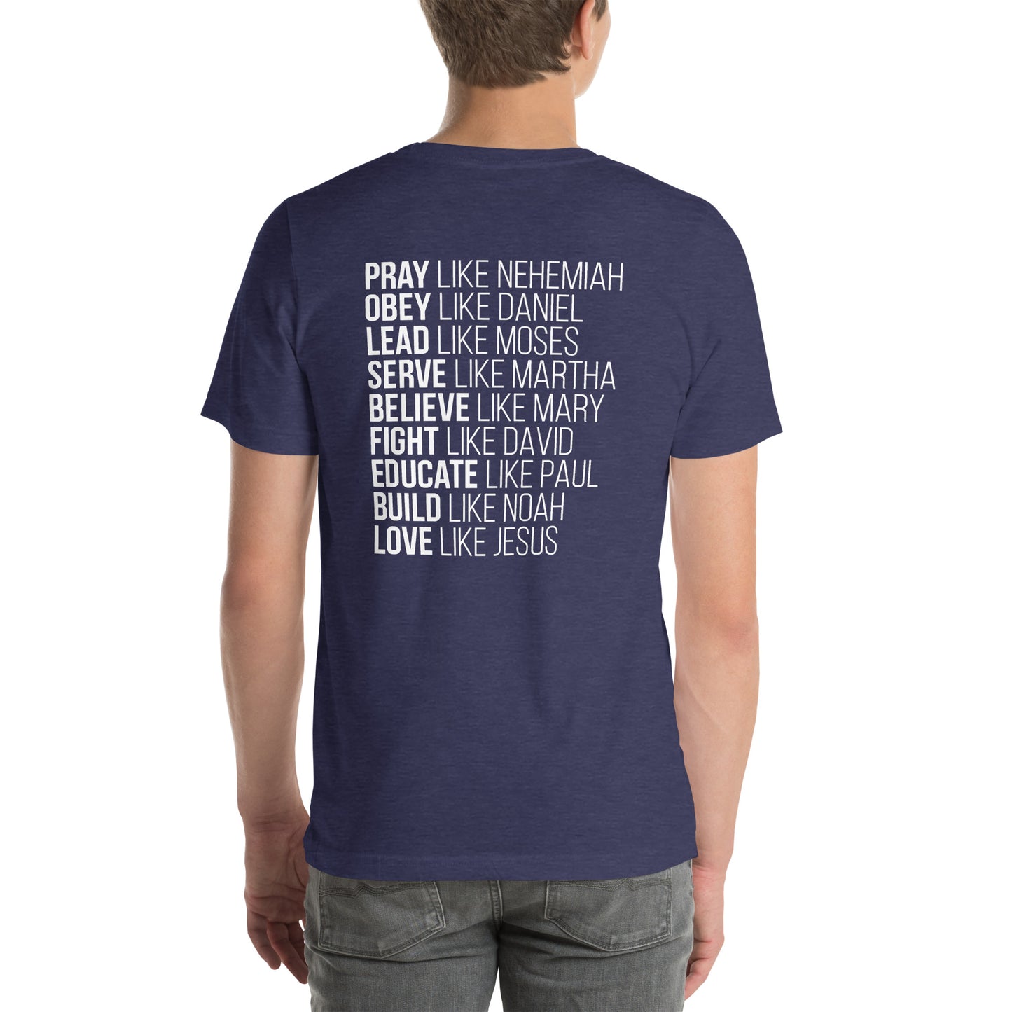 Characters of the Bible Unisex t-shirt