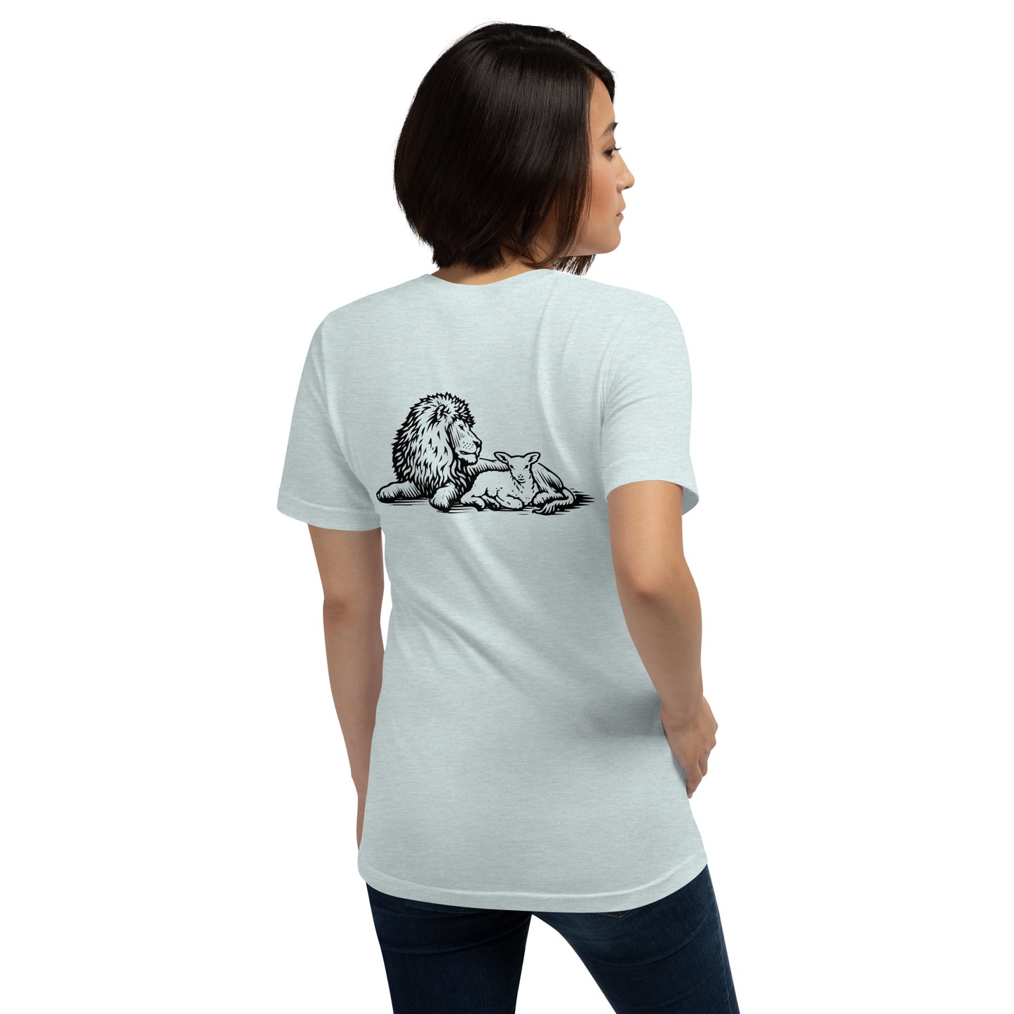 The Lion Will Lay with the Lamb Unisex T-shirt