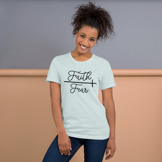 Faith Over Fear Unisex t-shirt