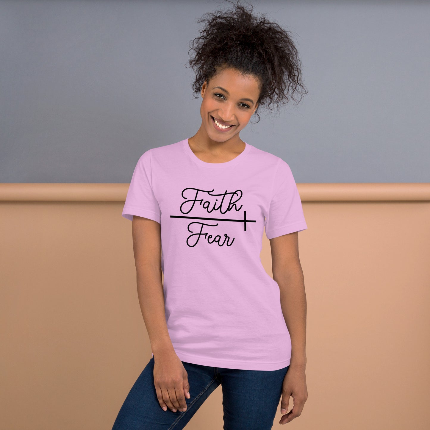 Faith Over Fear Unisex t-shirt