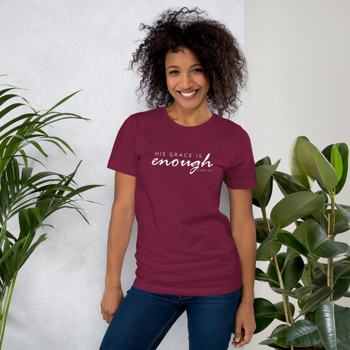 2 Corinthians 12:9 His Grace Is Enough Unisex t-shirt