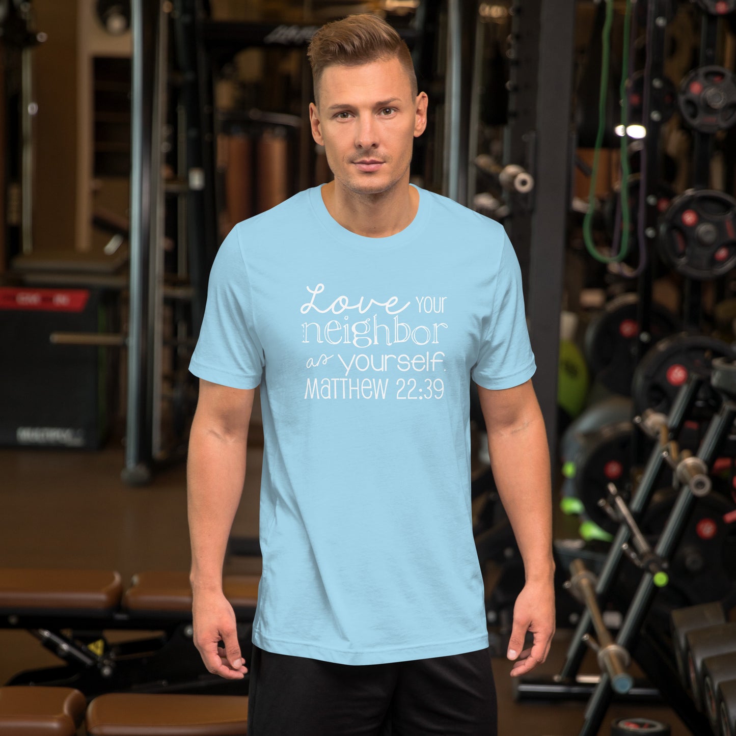 Luke 10:27 Love Your Neighbor as Yourself Unisex T-shirt