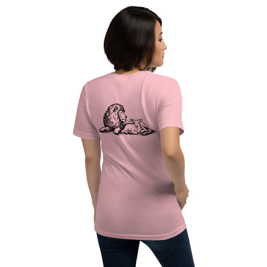 The Lion Will Lay with the Lamb Unisex T-shirt