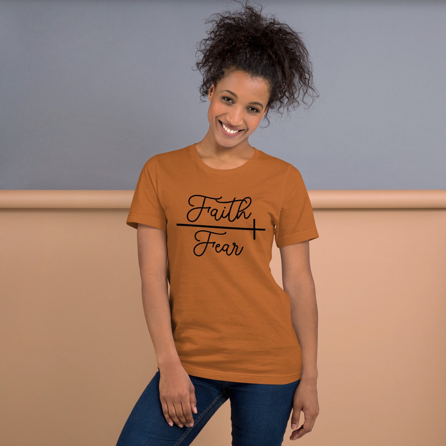 Faith Over Fear Unisex t-shirt