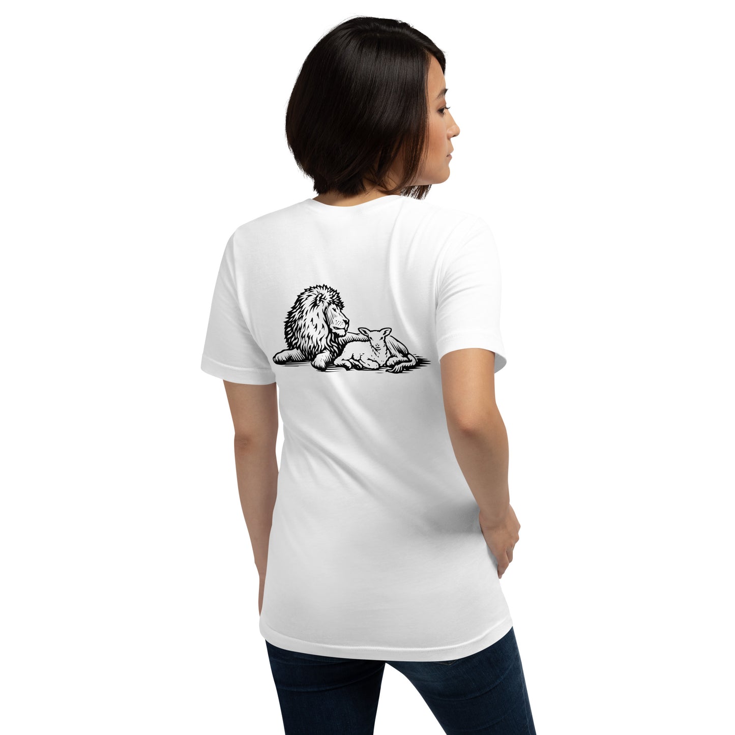 The Lion Will Lay with the Lamb Unisex T-shirt