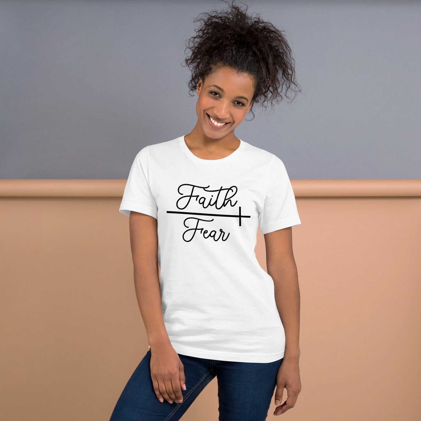 Faith Over Fear Unisex t-shirt