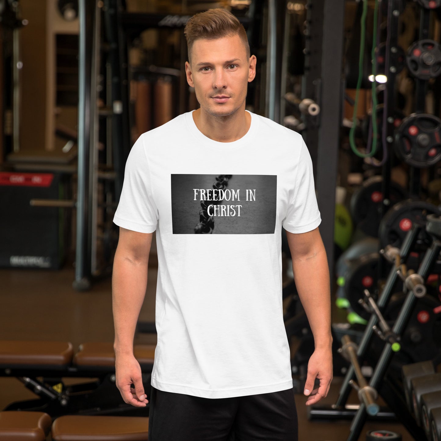 Freedom in Christ Unisex t-shirt