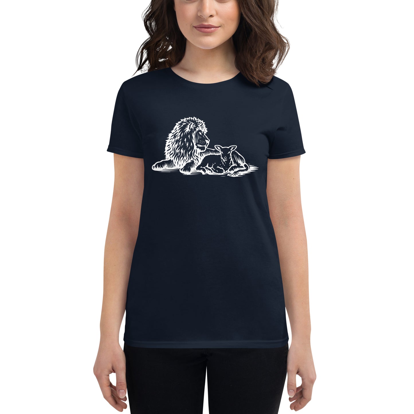 The Lion Will Lay with the Lamb Women's T-shirt